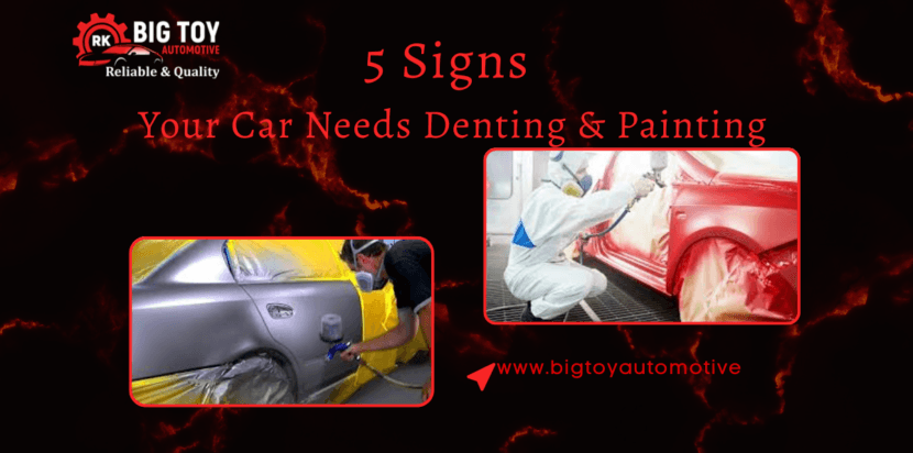 5 Signs Your Car Needs Denting & Painting