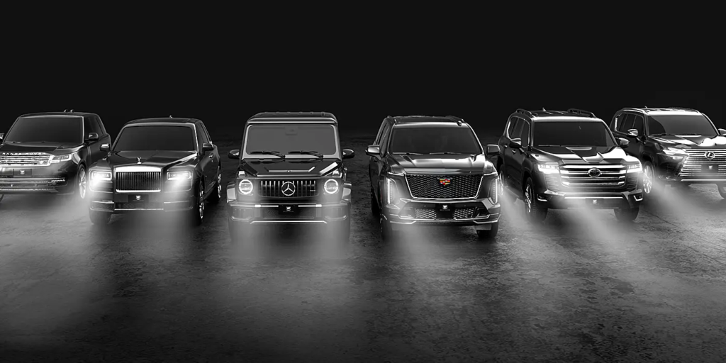 BR4 v. BR6 vs. BR7 Bulletproof Cars