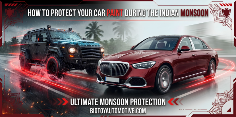 How to Protect Your Car Paint During the Indian Monsoon