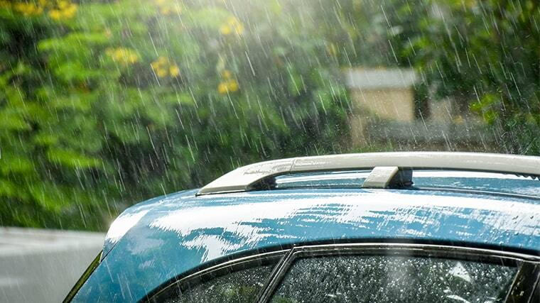 Car Paint in the Indian Monsoon