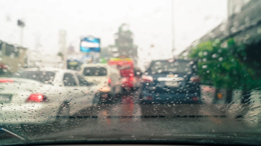 Car Paint in the Indian Monsoon
